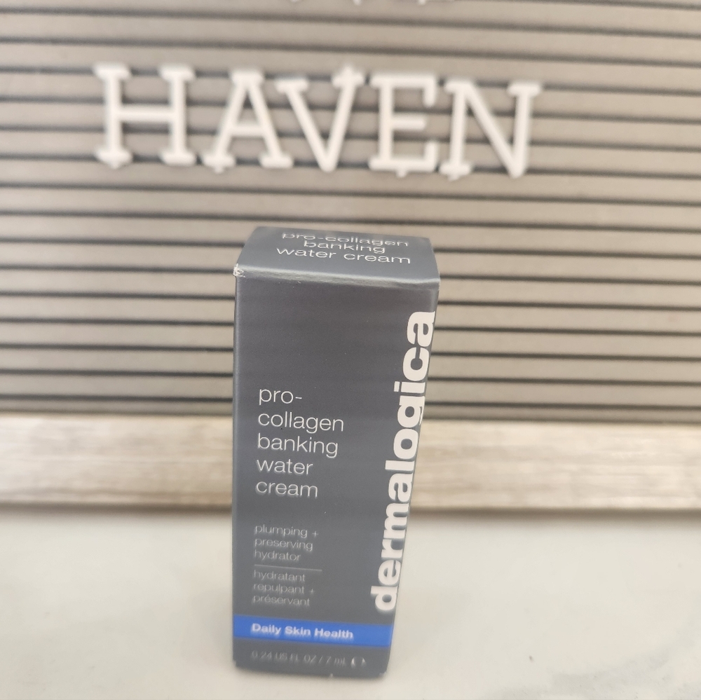Dermalogica Pro-Collagen Banking Water Cream - Gray and White Size 0.24 OZ